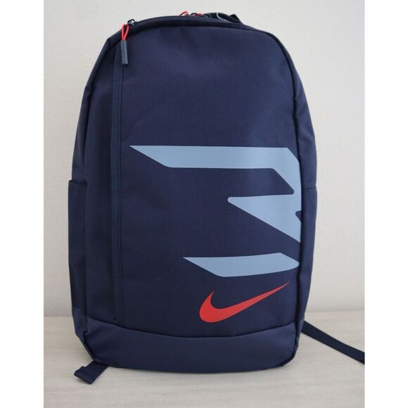 Nike 3Brand x Russell Wilson Midnight Navy Blitz Backpack w/15" Laptop Sleeve - Picture 1 of 16